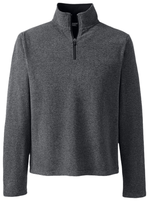 Men's Lands' End Fleece Quarter-Zip Pullover