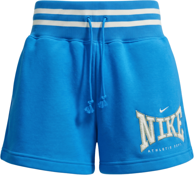 Nike Sportswear Phoenix Fleece Shorts de tiro alto de 10 cm para mujer