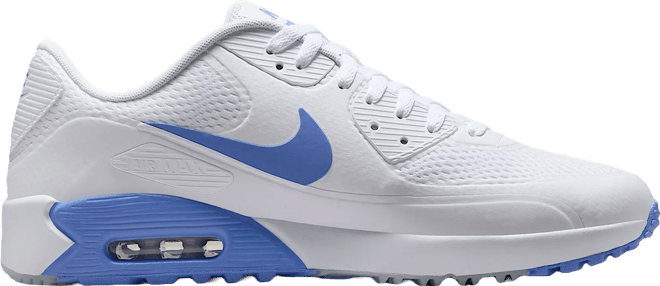 Nike Air Max 90 G Golf Shoes White/Royal Pulse - Carl's Golfland