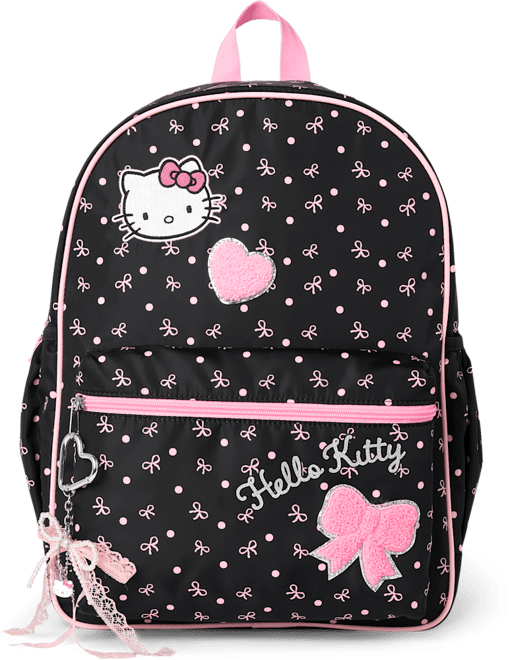 girls' school hello kitty backpack The Children's Place Girls Hello Kitty Bow Backpack
