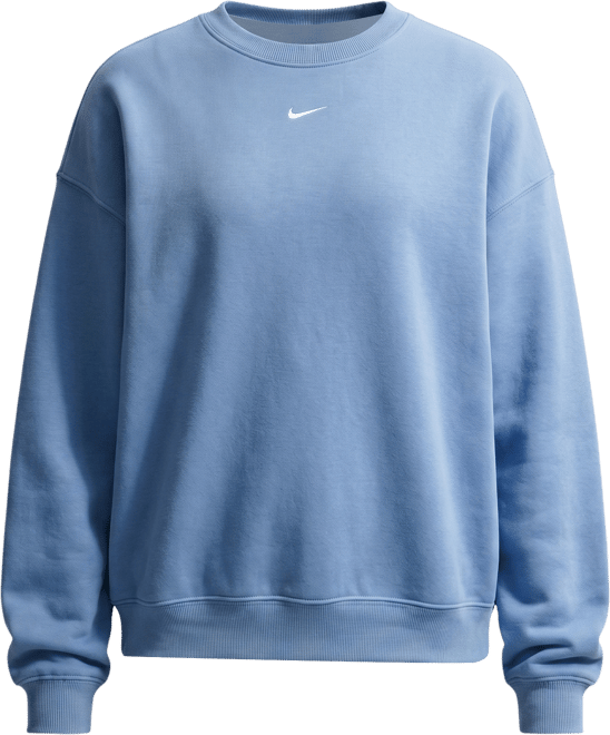 Nike Studio Fleece middelzwaar Oversized damestop met ronde hals