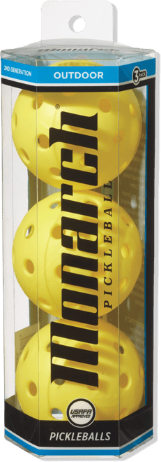 Monarch 2026 Outdoor Pickleballs 3-Pack