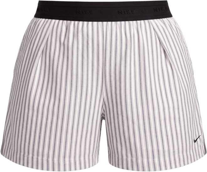 Nike Sportswear Chill Poplin Women's Loose Mid-Rise Striped Shorts (Plus Size)