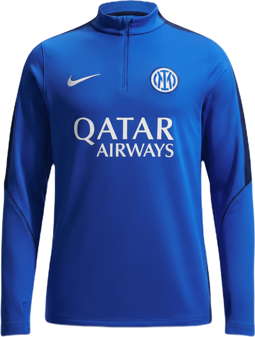 Inter Milan Strike Older Kids' Nike Dri-FIT Football Knit Drill Top