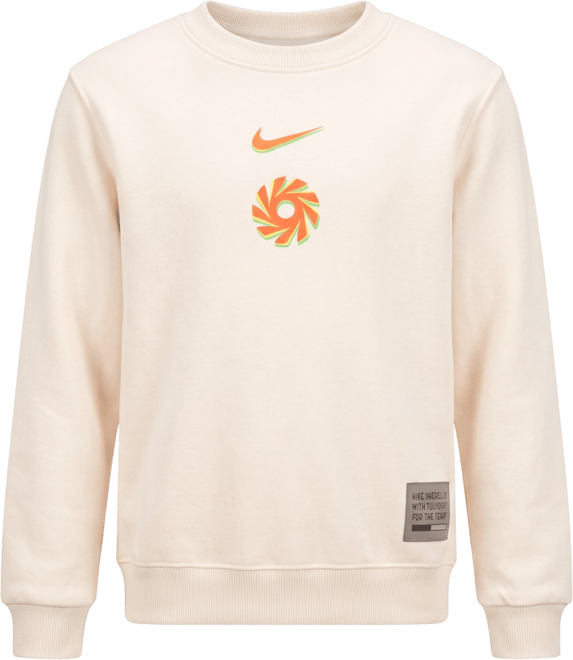 Erling Haaland Club Fleece Older Kids' Nike Football Crew-Neck Sweatshirt