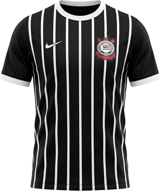 S.C. Corinthians visitante Jersey de futbol de manga corta Nike Dri-FIT masculino