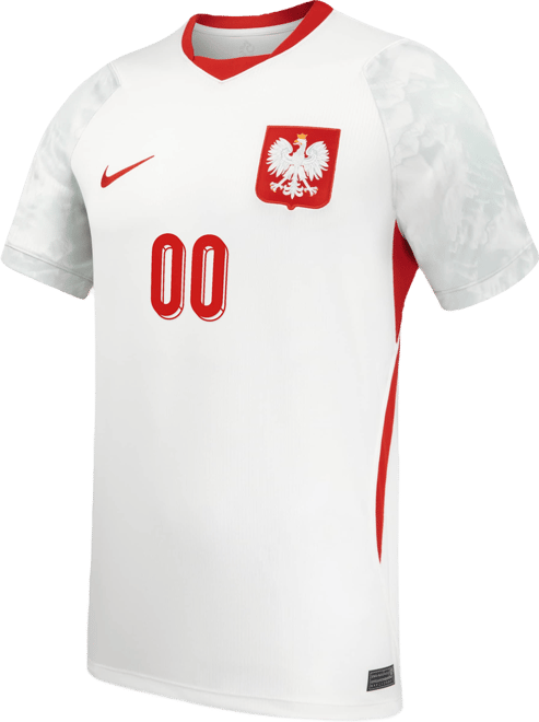 Poland local 2026 Stadium Jersey By You personalizable de fútbol Nike Dri-FIT para hombre
