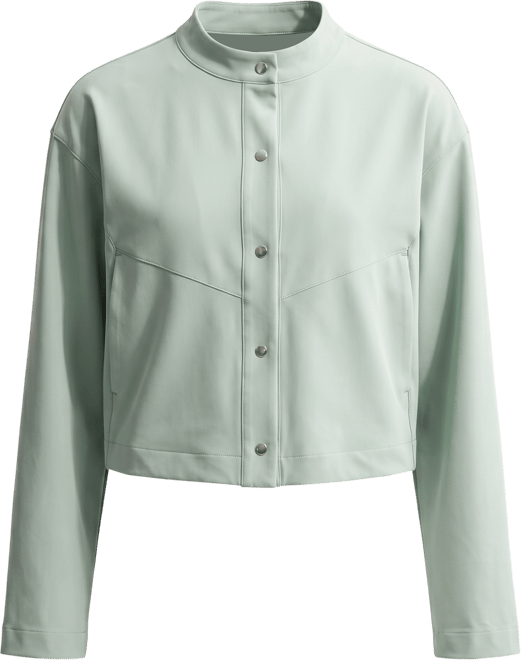 Nike 24.7 PerfectStretch Chamarra Dri-FIT de ajuste holgado cropped para mujer