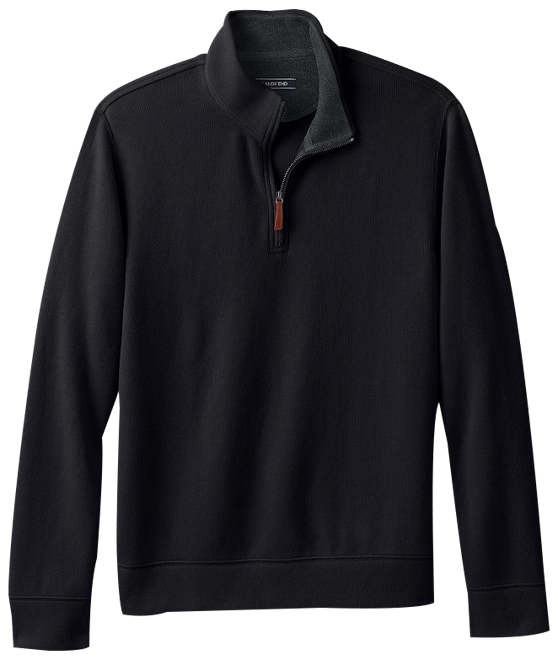 Ribbed Quarter Zip