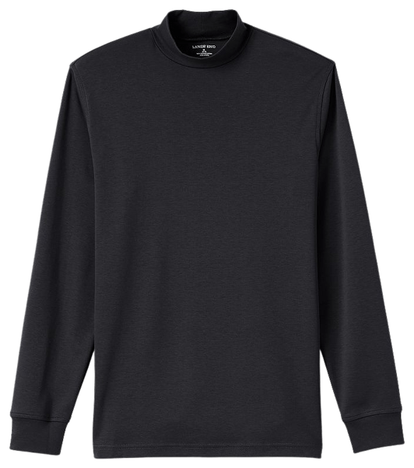 Lands end 2024 men's mock turtleneck