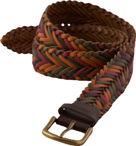 AE Braided Leather Belt | American Eagle