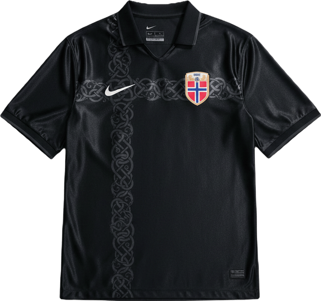 Norsko Energy Pánské fotbalové tričko s krátkým rukávem Nike Dri-FIT