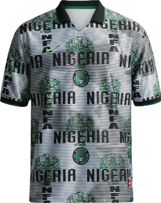 Nijerya Energy Nike Dri-FIT Kısa Kollu Erkek Futbol Üstü
