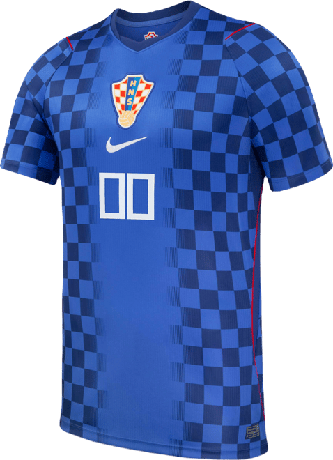 Croatia 2026 Stadium Away Men's Nike Dri-FIT Soccer Jersey Custom Jersey By You