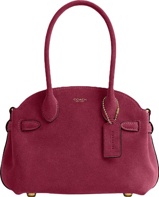 COACH Suede Soft Empire 21 Handle Satchel Bag | Dillard's