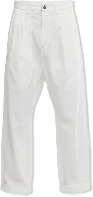 Free People Clover Dropped Low Rise Poplin Harem Trouser Pants