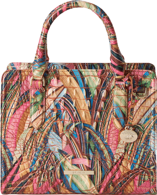 BRAHMIN Melbourne Collection Sunleaf Cami Satchel Bag | Dillard's