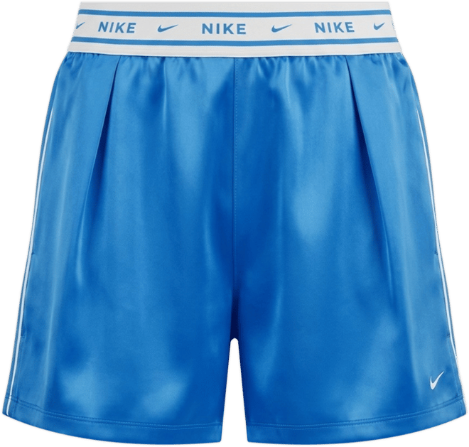 Nike Sportswear Γυναικείο σατέν σορτς μεσαίου καβάλου σε ριχτή γραμμή
