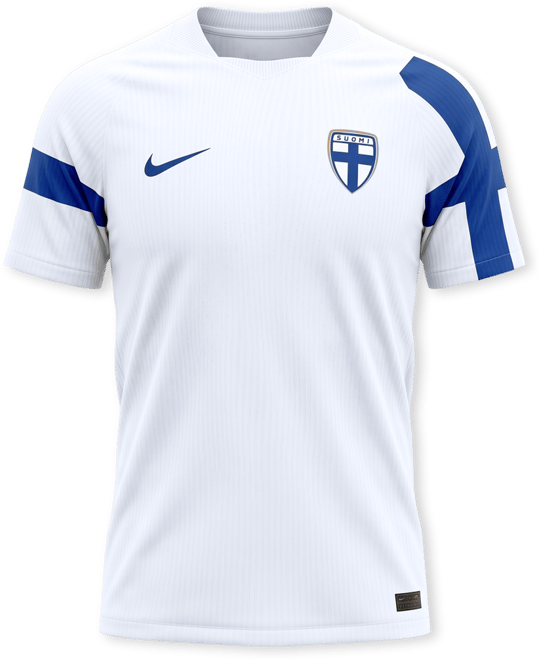 Finland 2026 Match Home Men's Nike Aero-FIT Soccer Authentic Jersey