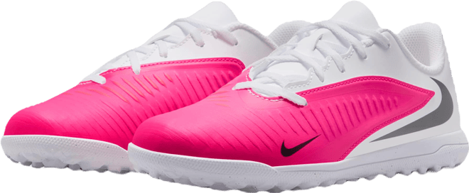 Nike Jr. Phantom 6 Low Club Fotballsko for grus/turf til store barn