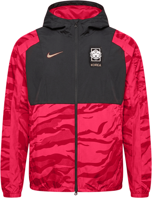 Korea Energy Chamarra de futbol Nike de tejido Woven para hombre