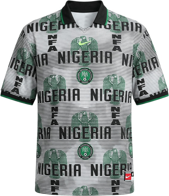 Nigeria Energy Men's Nike Dri-FIT Short-Sleeve Soccer Top