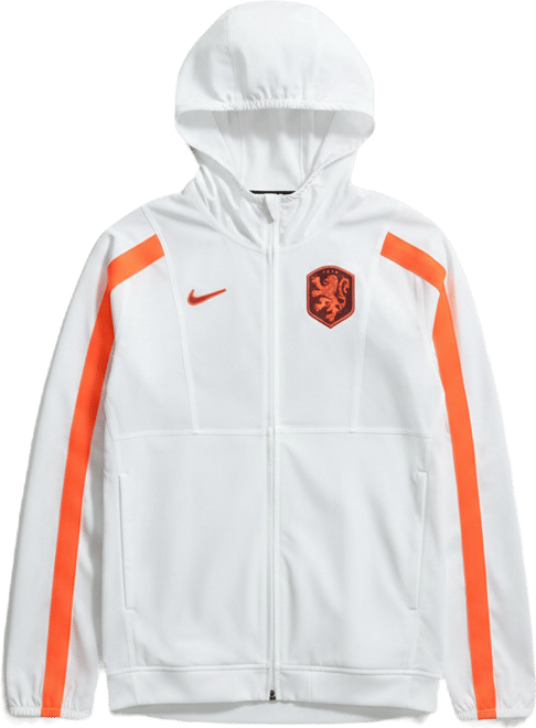 Netherlands Energy Chamarra de fútbol Nike Dri-FIT de tejido Woven para hombre