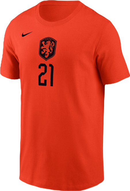 Frenkie De Jong Países Bajos Playera de futbol Nike para hombre