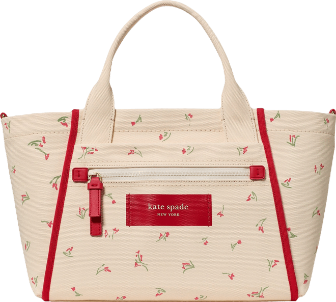 kate spade new york Dash Vibrant Buds Canvas Tote Bag | Dillard's