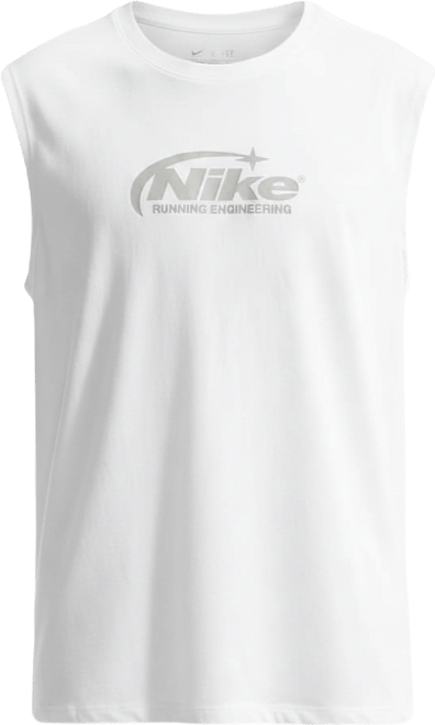 Nike Playera de correr sin mangas Dri-FIT para hombre