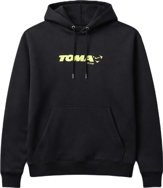 TOMA Sudadera con gorro sin cierre de futbol Nike