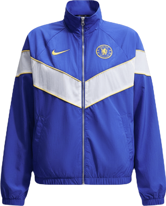 Chelsea F.C. Windrunner Women's Nike Football UV Woven Jacket