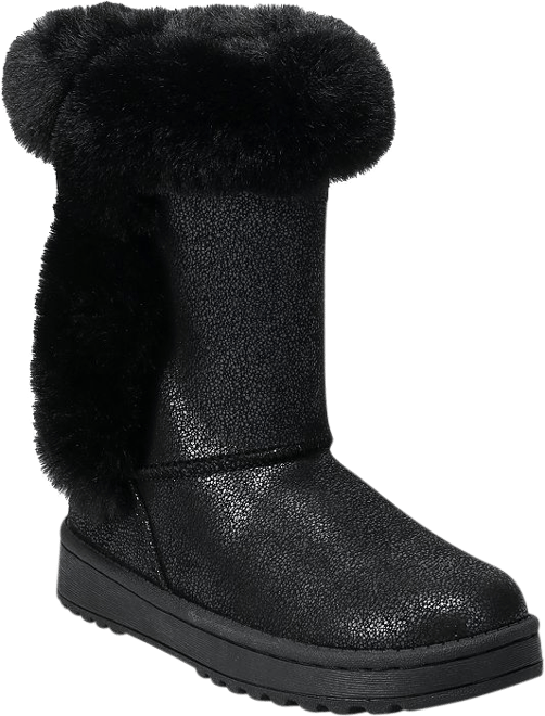 Ladies black outlet snow boots uk