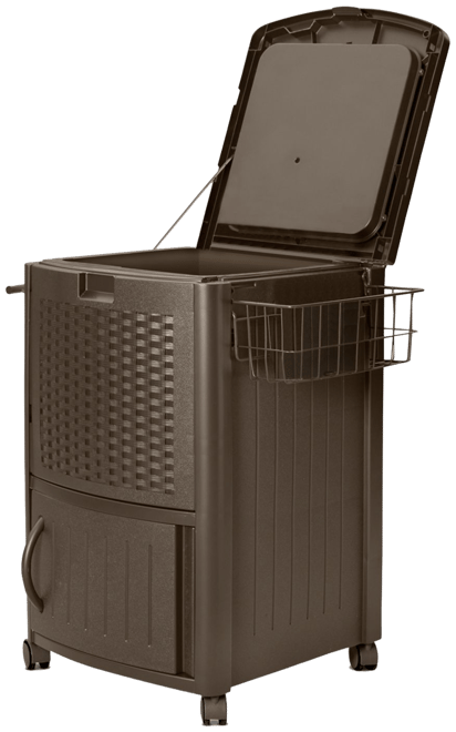 Suncast patio 2024 cooler cart