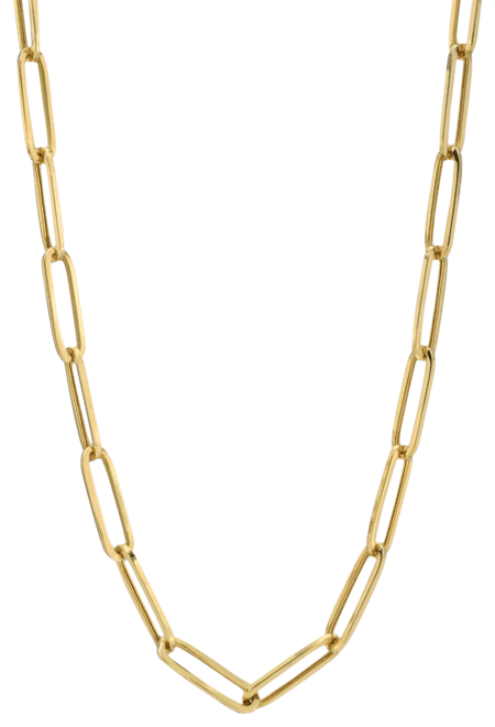 14k Gold Extra Large Open Link Chain Bracelet - Zoe Lev Jewelry