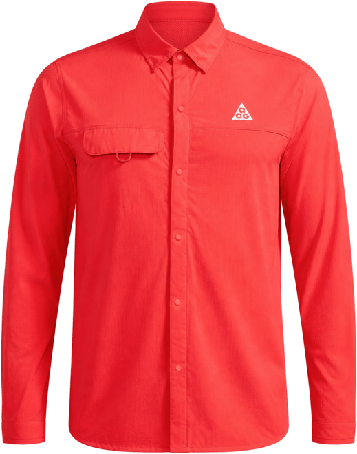 ACG "Aireez" Men's Long-Sleeve Button-Up Trail Running Top