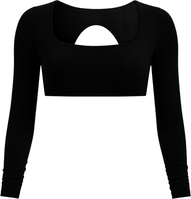 Nike Zenvy Women's Light-Support Padded Long-Sleeve Sports Bra