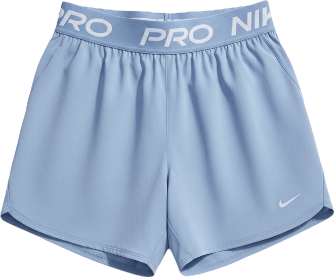 Nike Pro Women's Dri-FIT Mid-Rise Brief-Lined 7.5cm (approx.) Woven Shorts