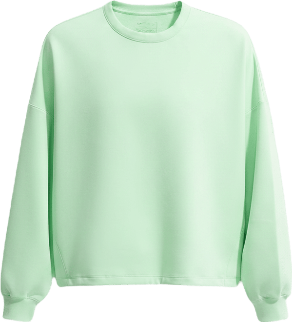 Nike 24.7 ImpossiblySoft Dri-FIT ekstra stor overdel med rund hals til dame