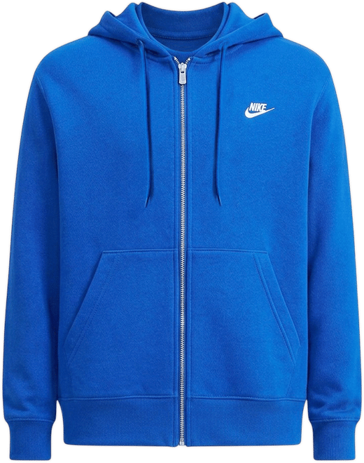 Nike Club Men's Full-Zip Fleece Hoodie