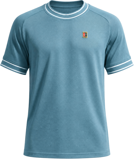 NikeCourt Heritage Prenda para la parte superior de tenis de manga corta para hombre