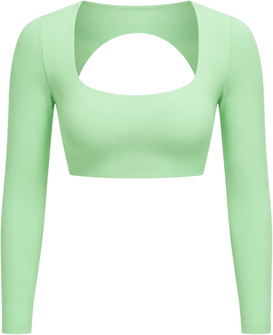 Nike Zenvy Women's Light-Support Padded Long-Sleeve Sports Bra