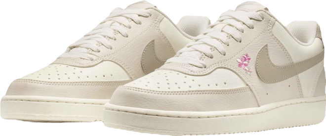 Nike Court Vision Low SE "Stitched Floral" Tenis para mujer