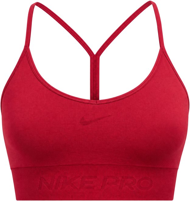 Nike Pro Seamless Bra deportivo de baja sujeción con almohadillas para mujer