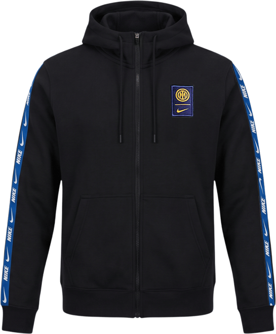 Inter Milan City Side Sweat à capuche en Fleece à zip Nike Football pour homme