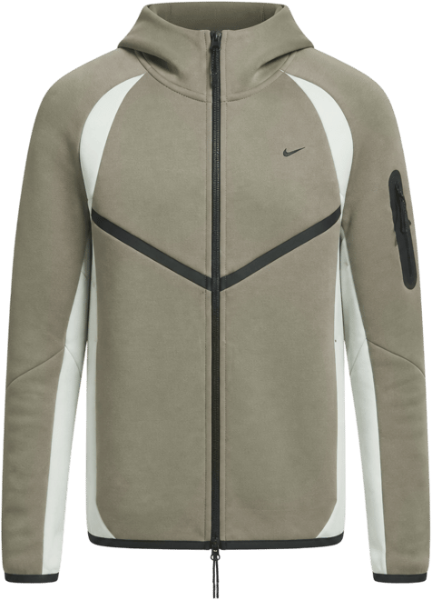 Nike Tech Men's Colour-Block Full-Zip Fleece Windrunner Jacket