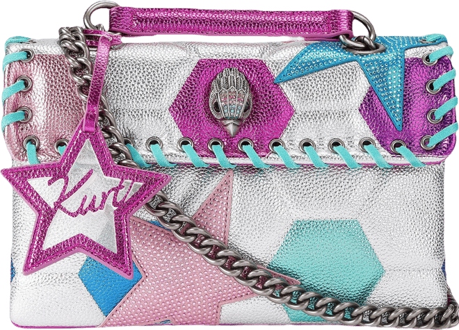 Kurt Geiger London Leather Kensington Footy (Soccer) Shoulder Bag