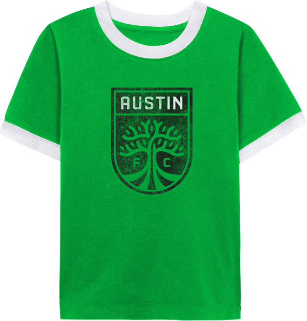 Boys Short Sleeve MLS Austin FC Graphic Tee - GREEN | The