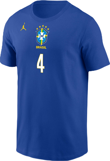 Marquinhos Brazil Playera de futbol Nike para hombre