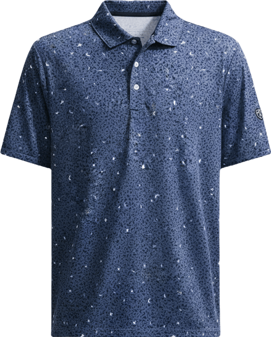 Nike Par Men's Dri-FIT Microprint Birds Golf Polo